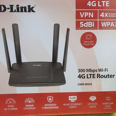 D-Link 4G Router Pakistan – DWR-M930 N300 LTE | Hafiz CCTV