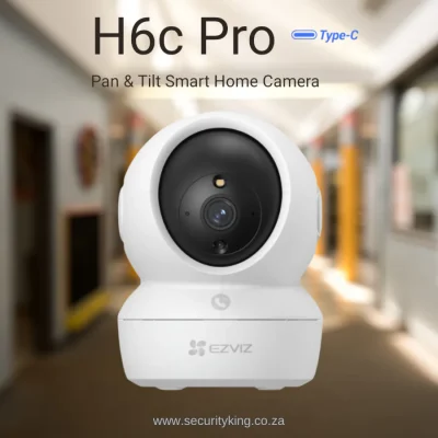 EZVIZ H6C 3MP Pan & Tilt Smart Home Camera for Home & Office Security in Pakistan