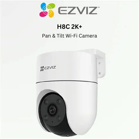 EZVIZ H8C 2K Wi-Fi Pan & Tilt CCTV Camera