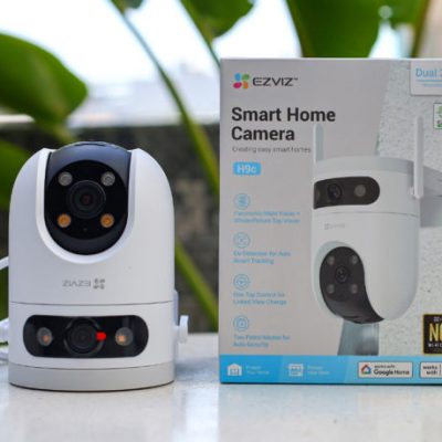 EZVIZ H9C Dual 2K & 2K Pan & Tilt Wi-Fi CCTV Camera for Home & Office in Pakistan