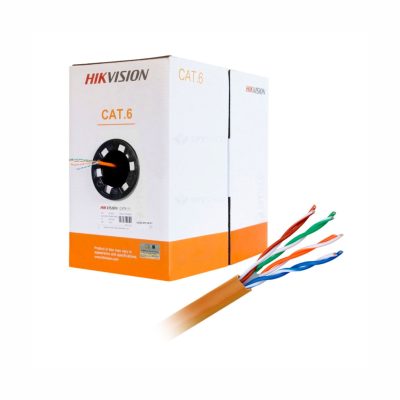 Hikvision DS-1LN6-UU 305m UTP CAT6 Cable, 23 AWG, 305m/1000 Feet Spool