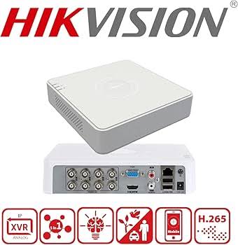 HIKVISION 7108HQHI-K1 8CH DVR UPTO 5MP H.265+