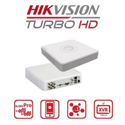 HIKVISION DVR 7104HQHI-K1 4CH DVR UPTO 5MP 7104HQHI-K1